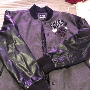 Chicago Bulls NBA leather jacket